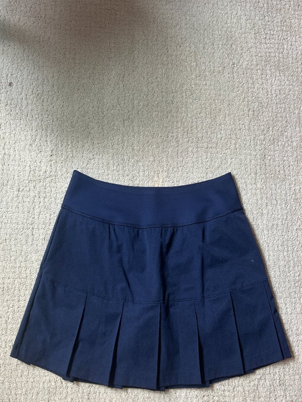 Puma Navy Pleated Tennis Skirt